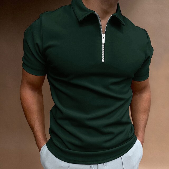ZipFit – Het Casual Heren Poloshirt met Rits