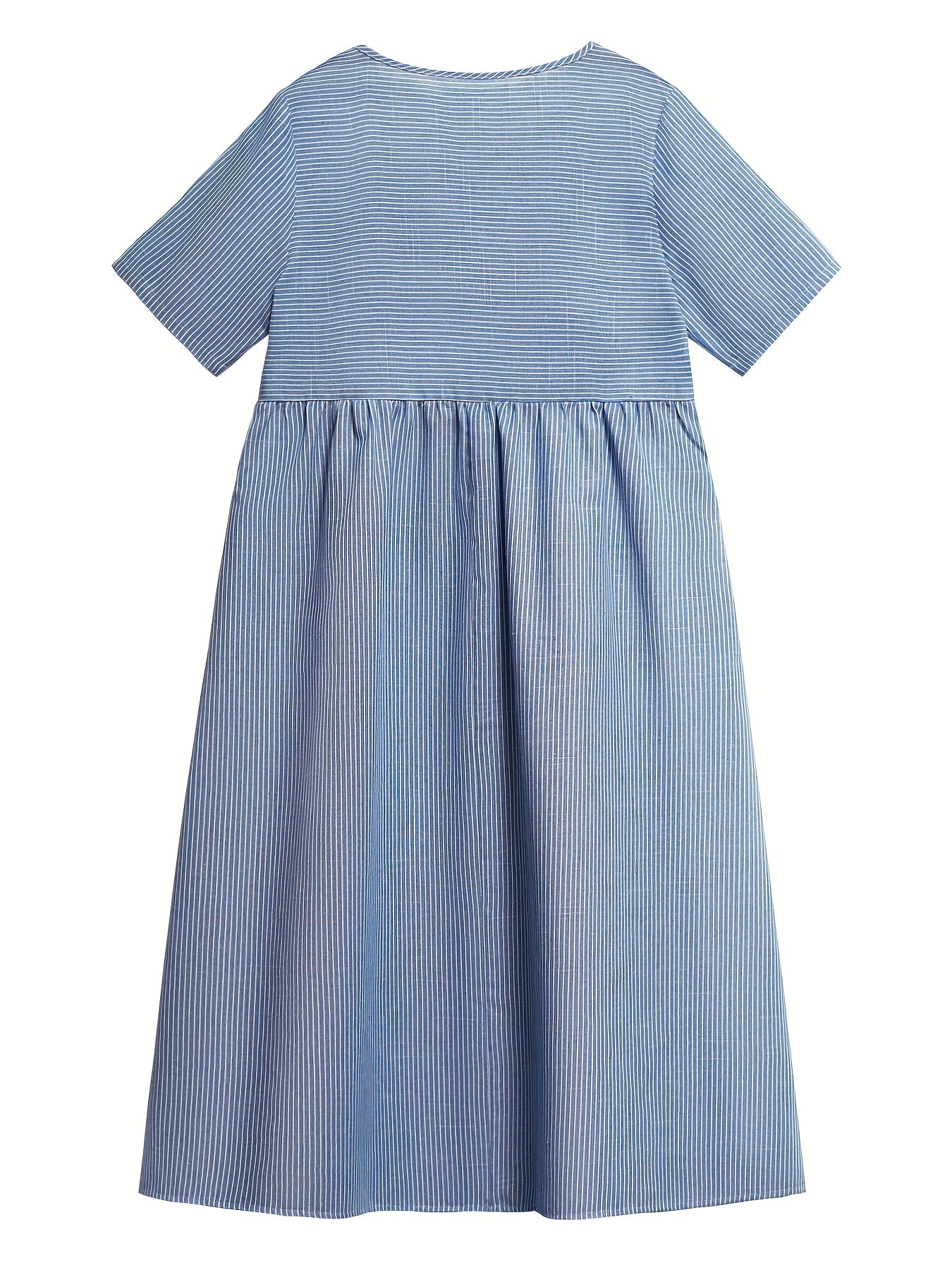 Lenna | Gestreepte midi-jurk - By La Bella Vie