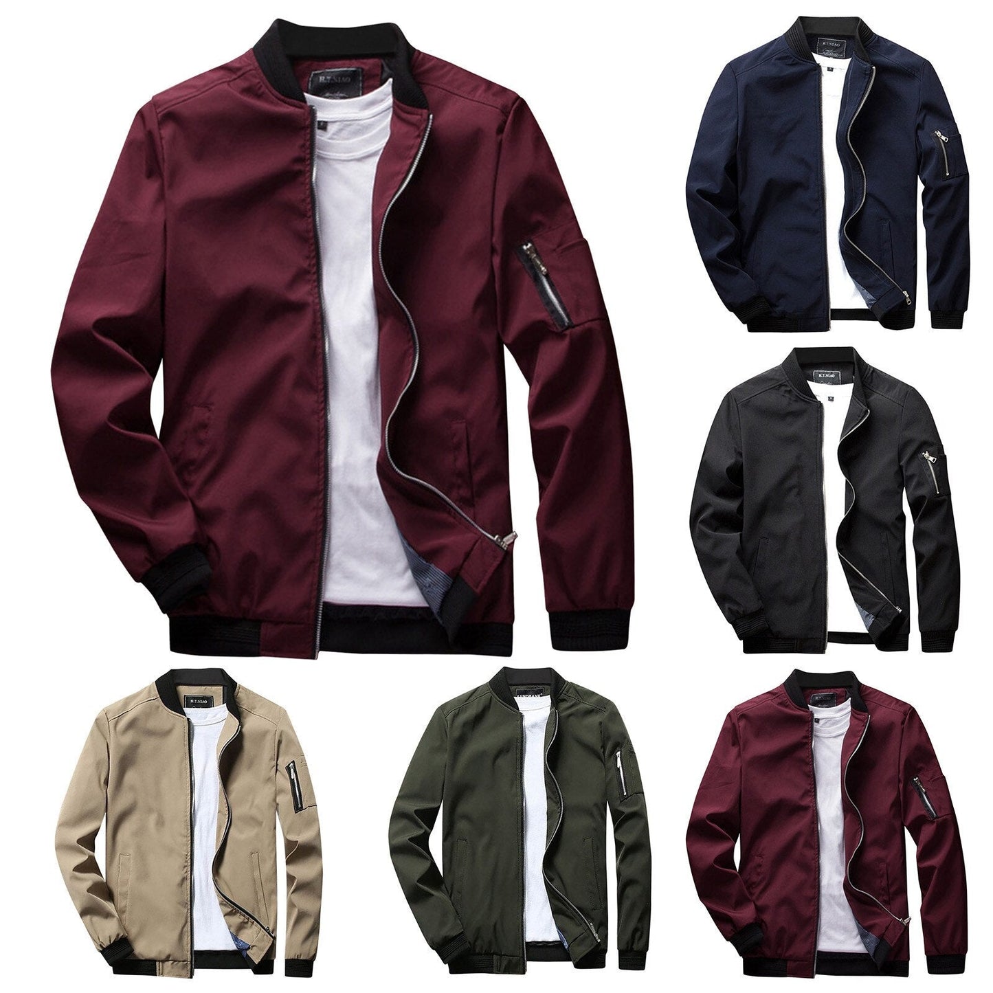 BreezeLine Jacket – Licht & Stijlvol Heren Zomerjack
