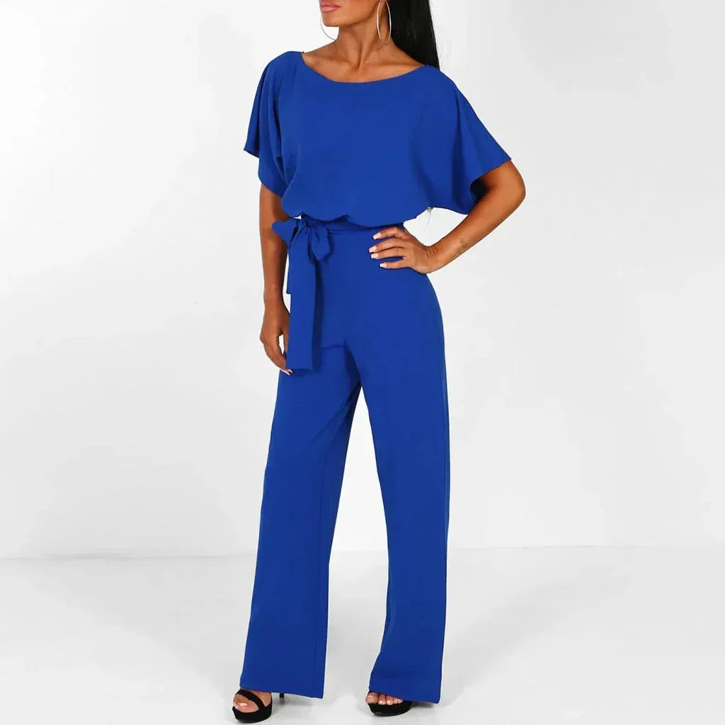 Elegante Wide Leg Jumpsuit - By La Bella Vie