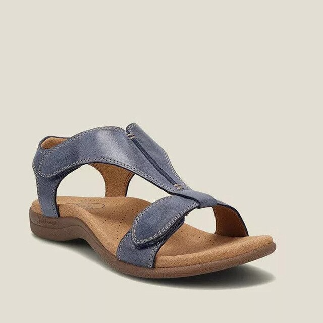 Comfortabele orthopedische lederen sandalen - By La Bella Vie