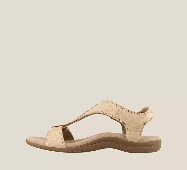 Comfortabele orthopedische lederen sandalen - By La Bella Vie