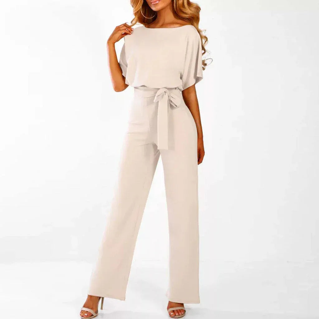 Elegante Wide Leg Jumpsuit - By La Bella Vie
