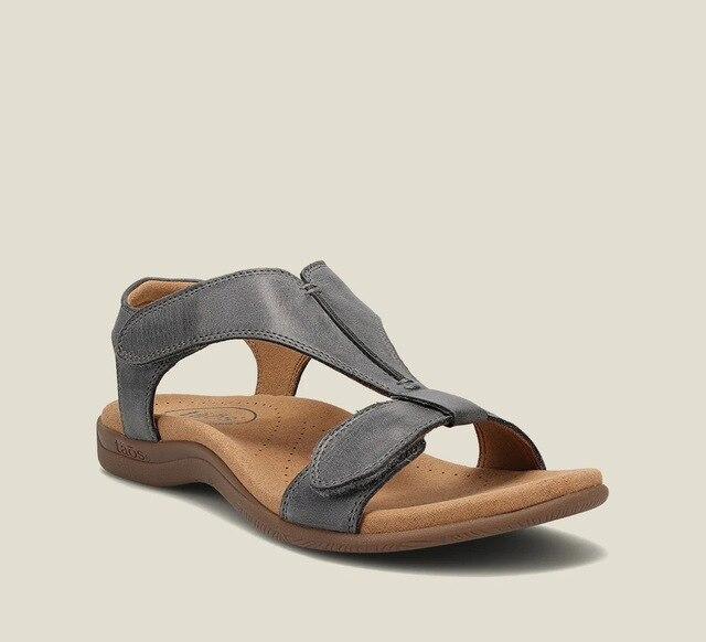 Comfortabele orthopedische lederen sandalen - By La Bella Vie
