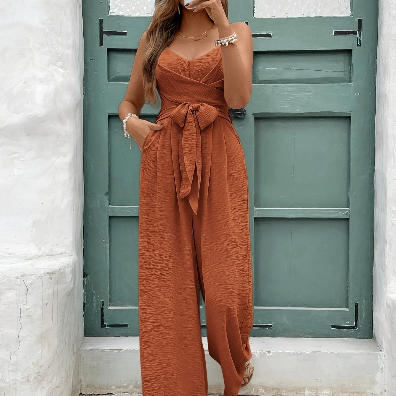 Elegante dames jumpsuit – Casual Chic - By La Bella Vie.