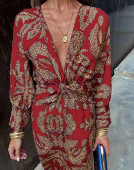 Brianna - bohemian jurk