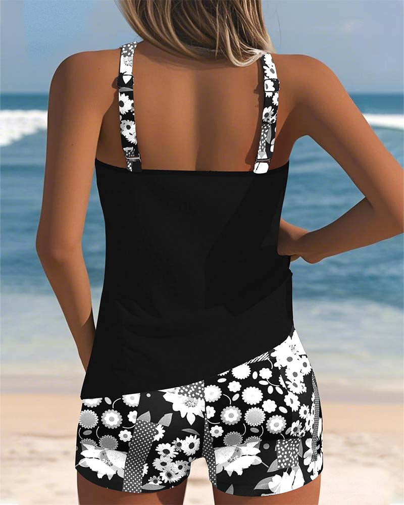 Leonie™ – Comfortabele & Stijlvolle Tweedelige Bloemenbikini
