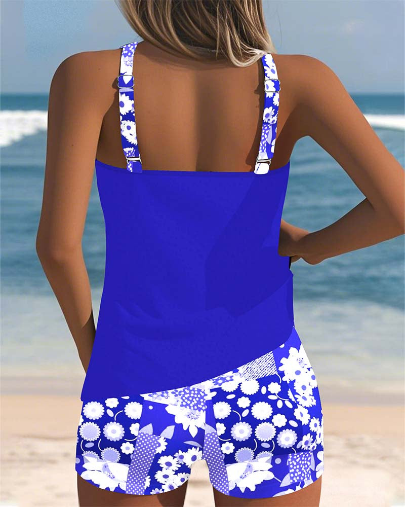 Leonie™ – Comfortabele & Stijlvolle Tweedelige Bloemenbikini
