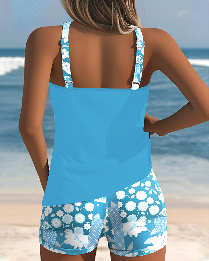 Leonie™ – Comfortabele & Stijlvolle Tweedelige Bloemenbikini