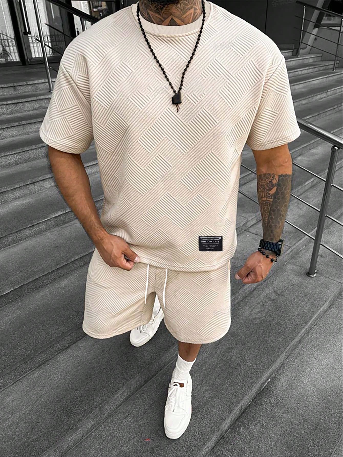 WaveStripe – Gestreepte Heren Zwemshorts – Sneldrogend & Comfortabel (Ook in Grote Maten)