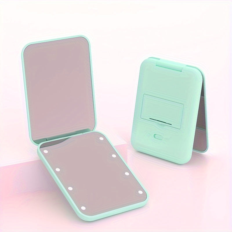 Draagbare LED Make-up Spiegel – Compact, Veilig & Altijd Stijlvol