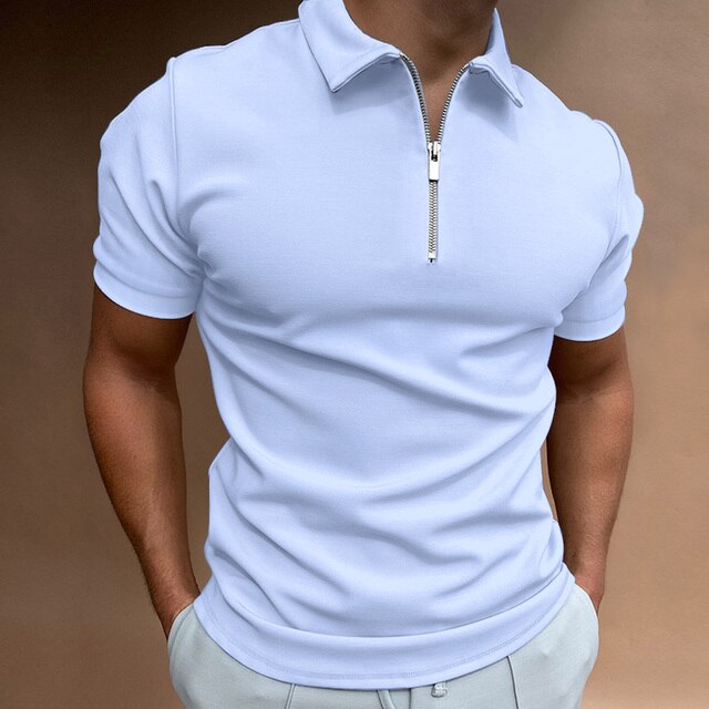 ZipFit – Het Casual Heren Poloshirt met Rits