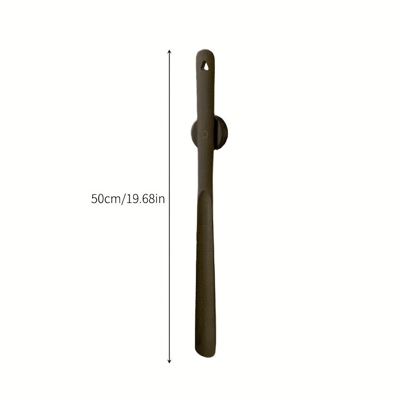 Stijlvolle Eiken Schoenlepel – 50cm met Magneetbasis