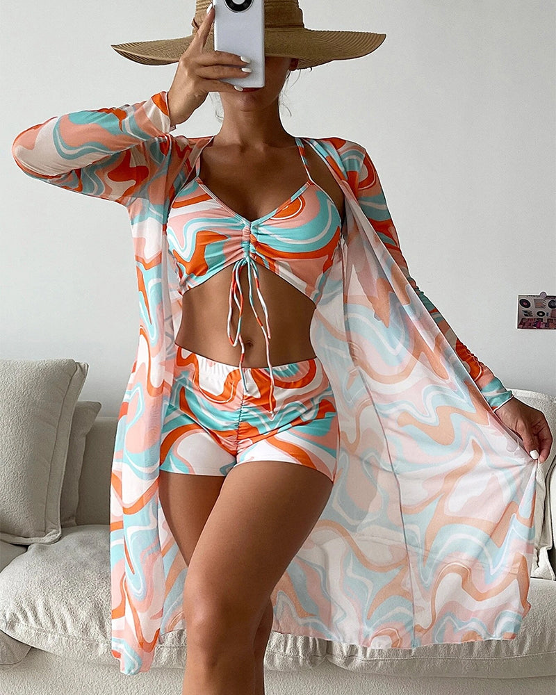 Victoria | 3-delige Bikiniset met Print
