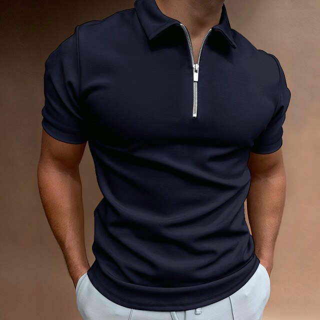 ZipFit – Het Casual Heren Poloshirt met Rits