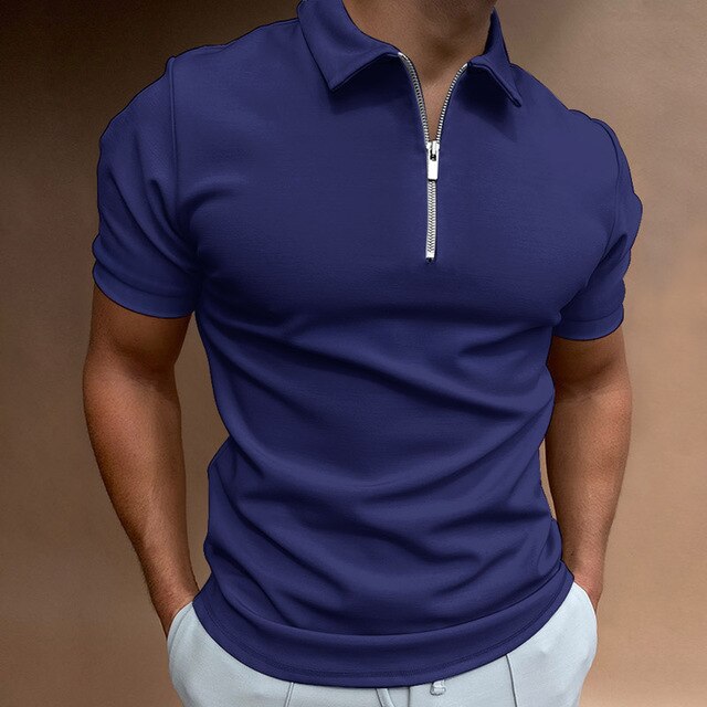 ZipFit – Het Casual Heren Poloshirt met Rits
