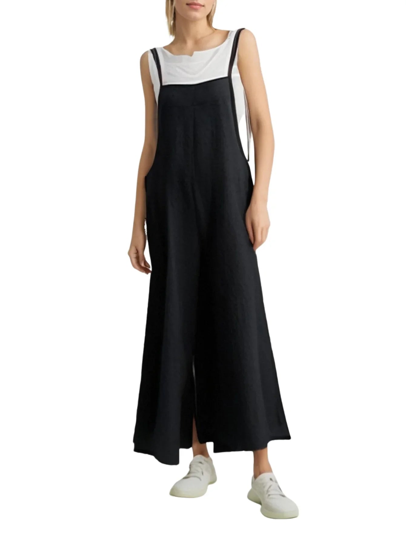 Kira - comfortabele wijde jumpsuit - By La Bella Vie