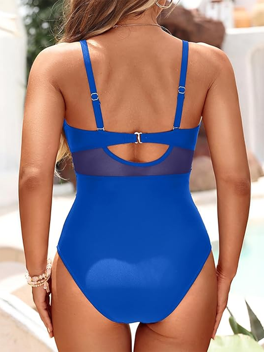 Amalfi Badpak – Elegante transparantie en flatterende lijnen.