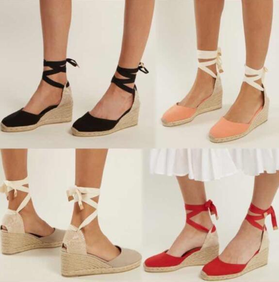 Orthopedische sandalen met sleehakband - By La Bella Vie
