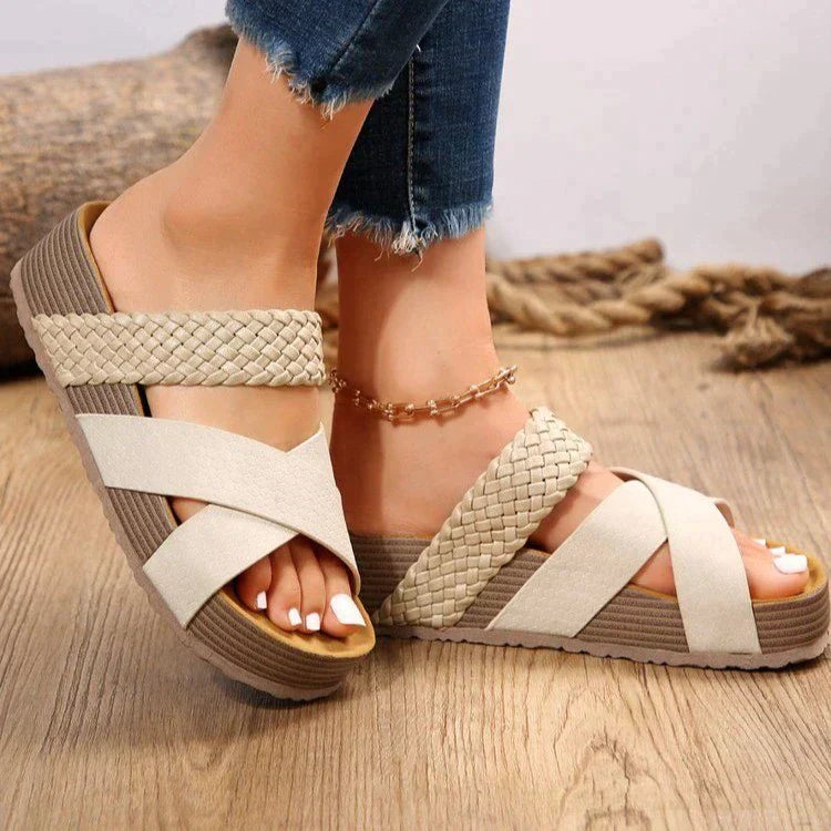 Orthopedische trendy sandalen - By La Bella Vie