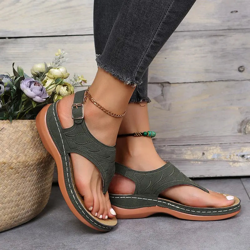 Comfortabele orthopedische sandalen met een chique uitstraling - By La Bella Vie