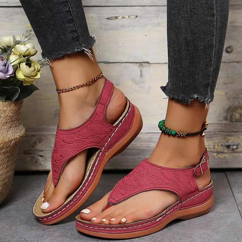 Comfortabele orthopedische sandalen met een chique uitstraling - By La Bella Vie