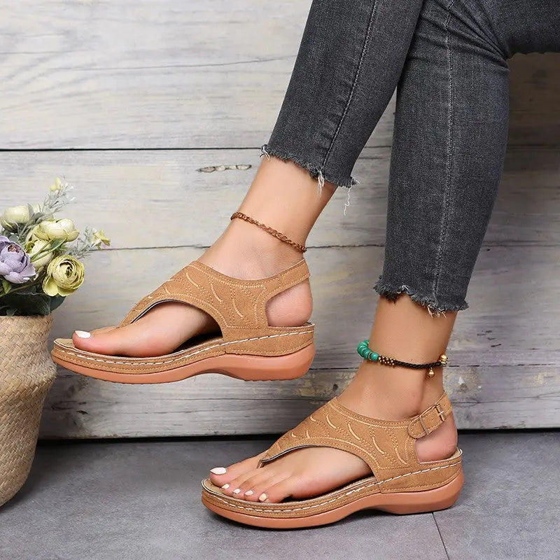 Comfortabele orthopedische sandalen met een chique uitstraling - By La Bella Vie