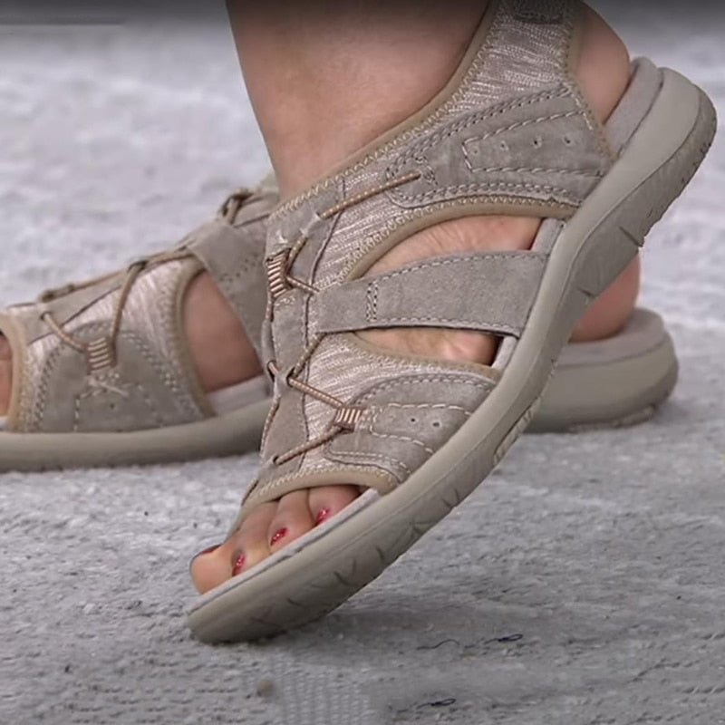 Stijlvolle orthopedische wandelsandalen - By La Bella Vie