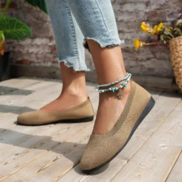 Orthopedische Ballerina's Dames – Ademend & Comfortabel - By La Bella Vie