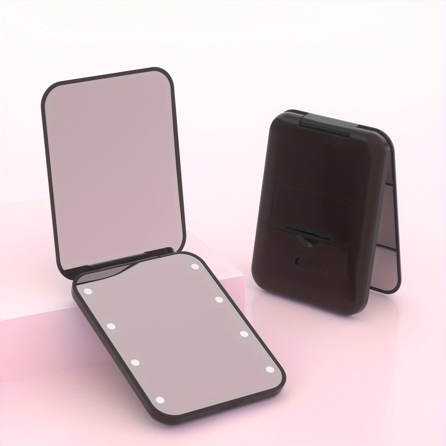 Draagbare LED Make-up Spiegel – Compact, Veilig & Altijd Stijlvol