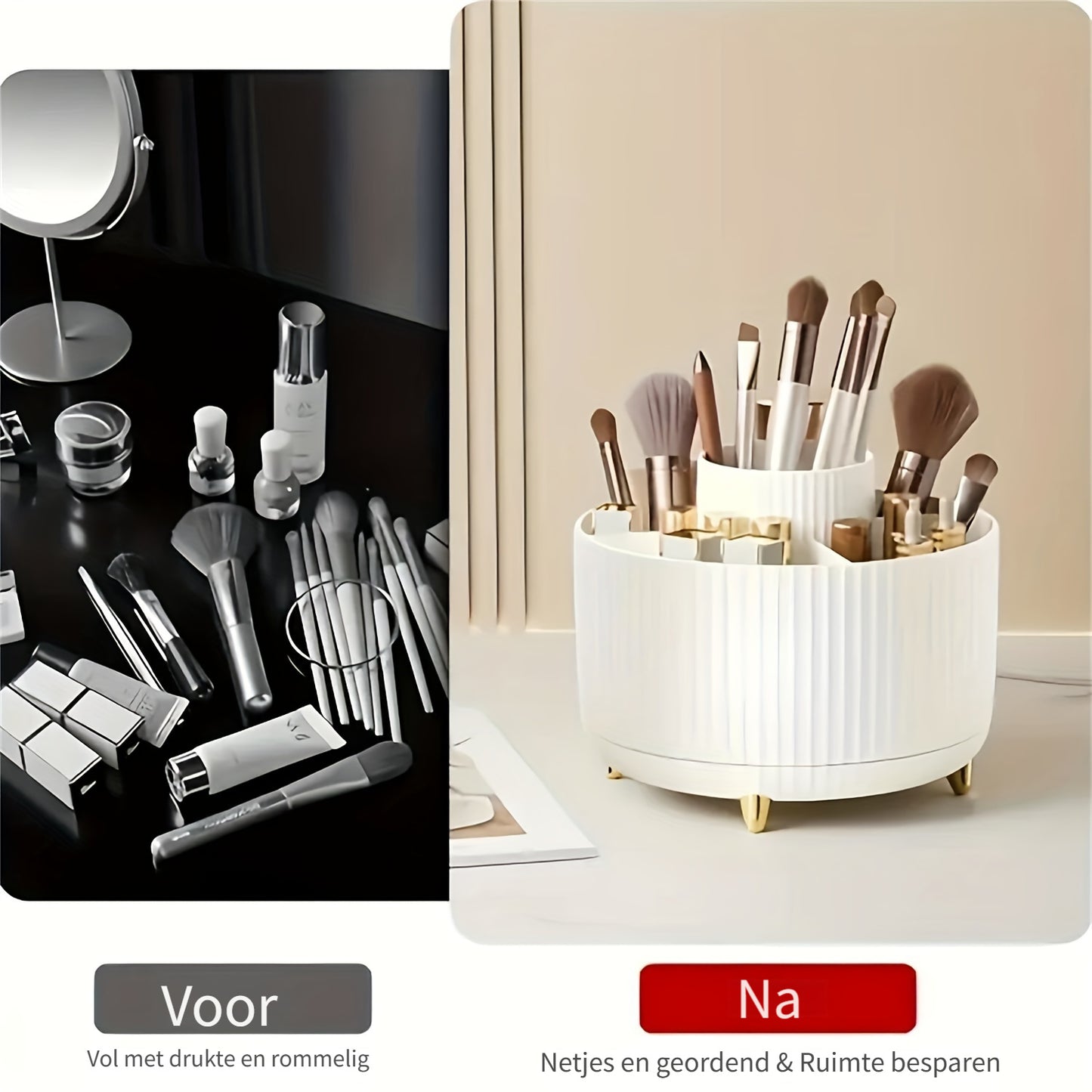 360° Draaibare Make-up Organizer