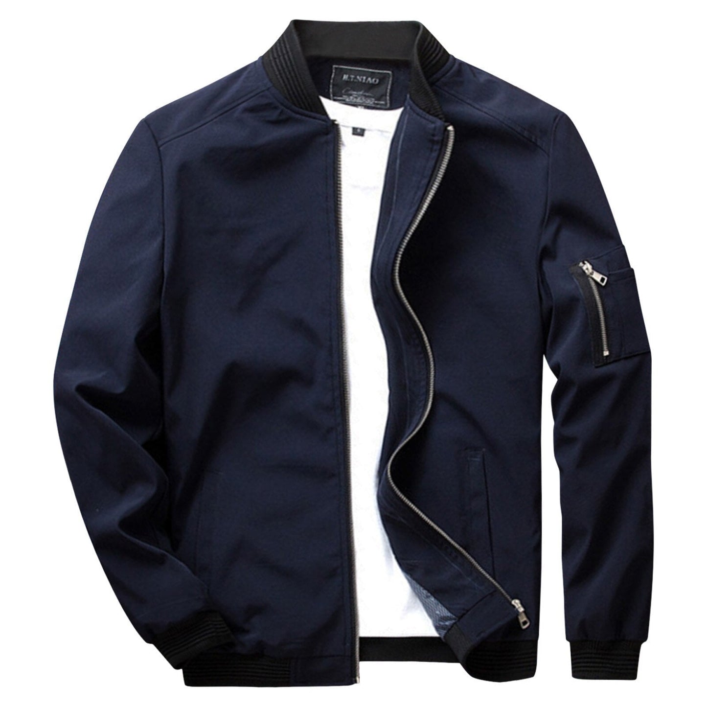BreezeLine Jacket – Licht & Stijlvol Heren Zomerjack