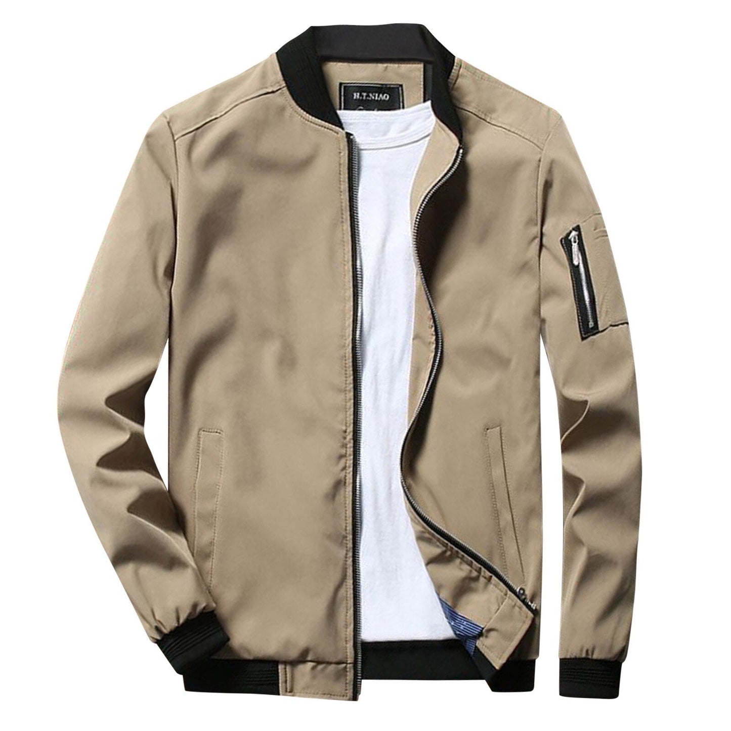BreezeLine Jacket – Licht & Stijlvol Heren Zomerjack