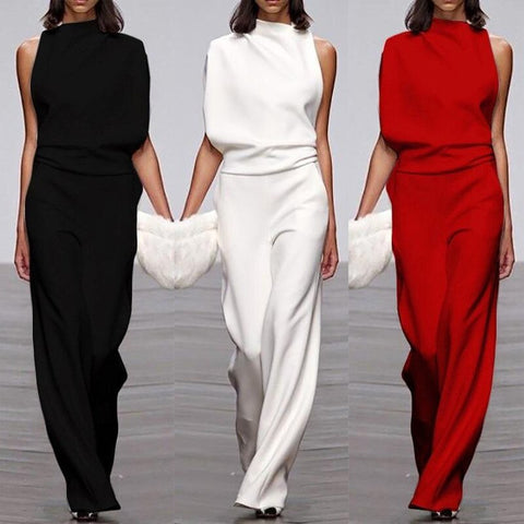 Kyra - elegante asymmetrische jumpsuit - By La Bella Vie
