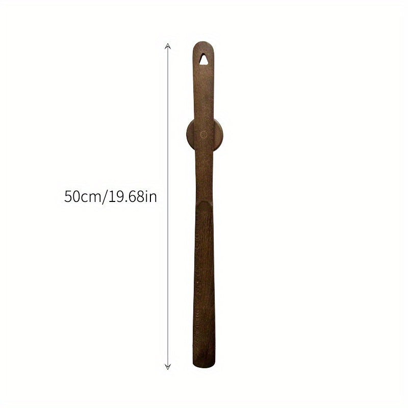 Stijlvolle Eiken Schoenlepel – 50cm met Magneetbasis