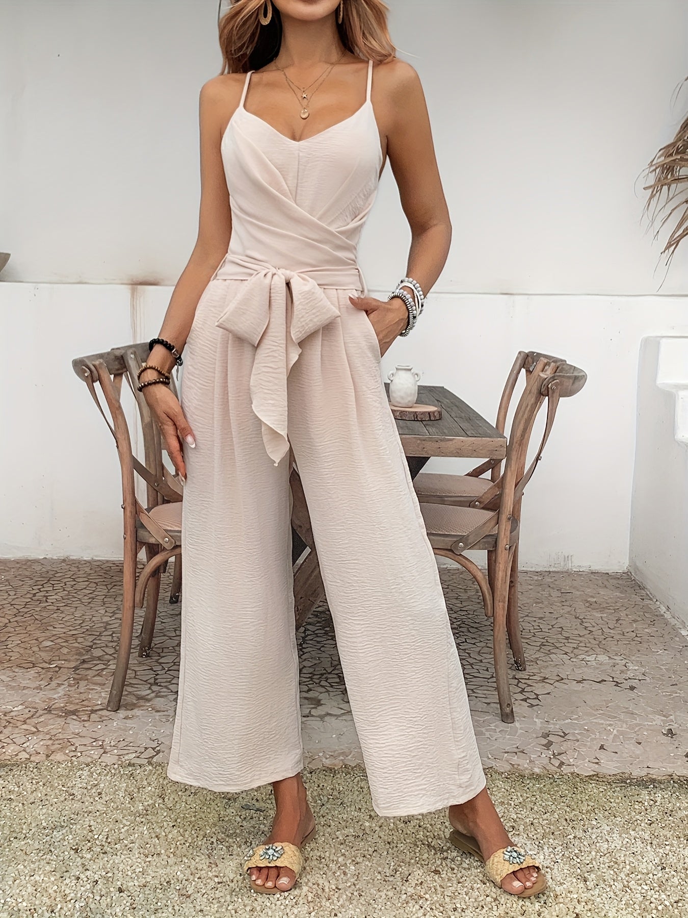 Elegante dames jumpsuit – Casual Chic - By La Bella Vie.