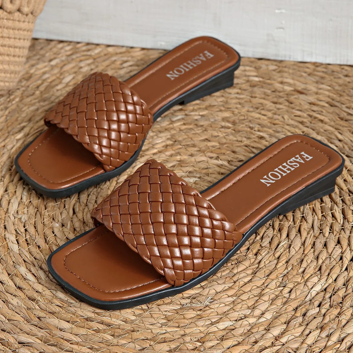 Casual outdoor zomerslippers - By La Bella Vie