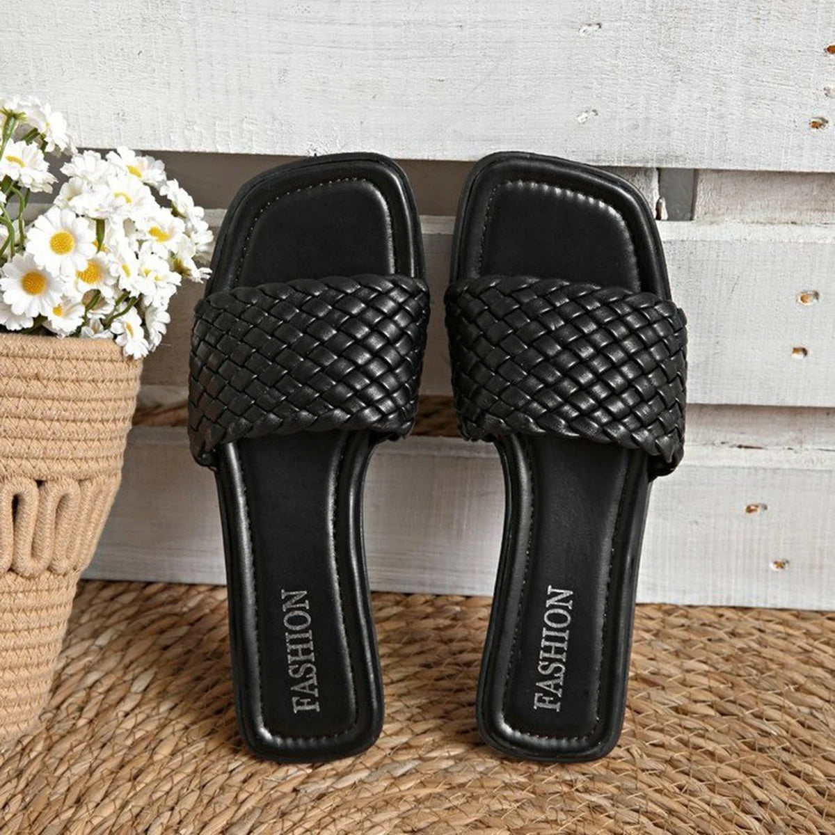 Casual outdoor zomerslippers - By La Bella Vie
