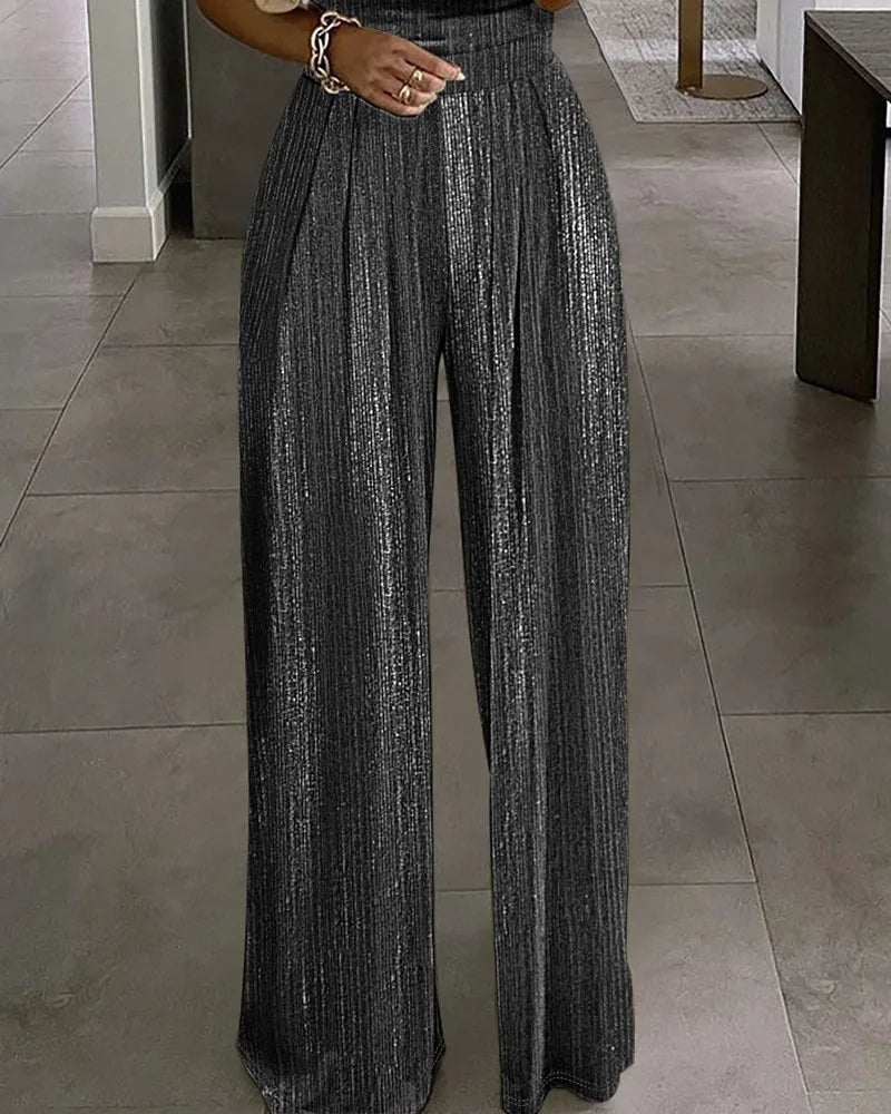 Elegante Wide Leg Jumpsuit - By La Bella Vie