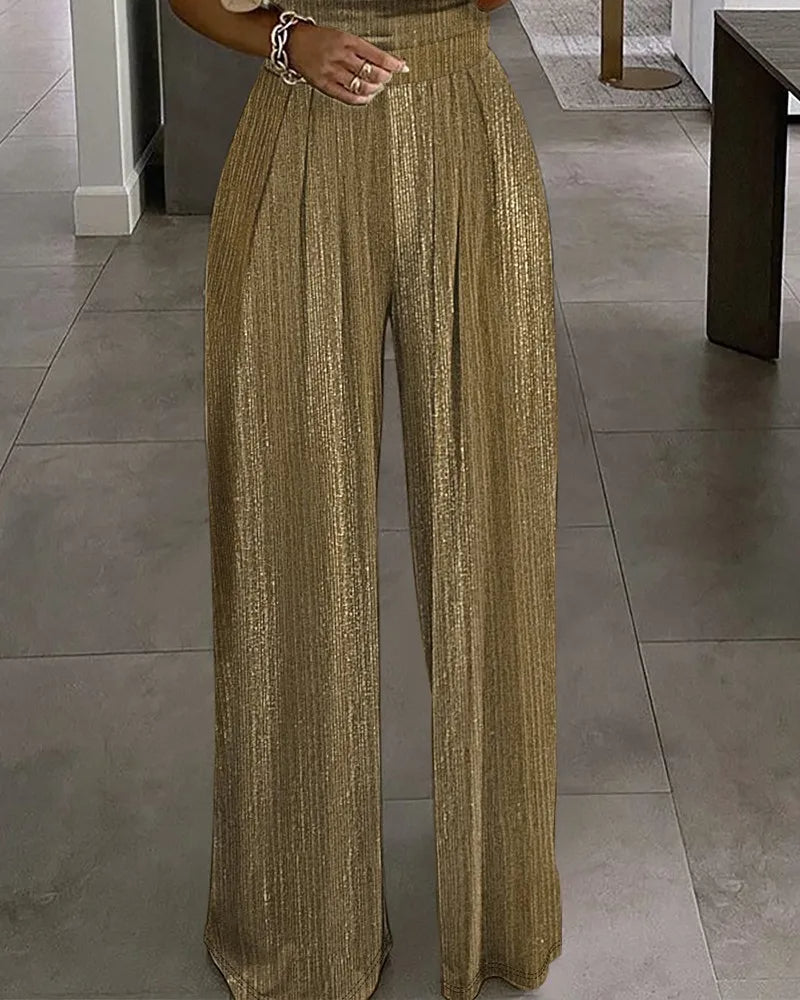 Elegante Wide Leg Jumpsuit - By La Bella Vie