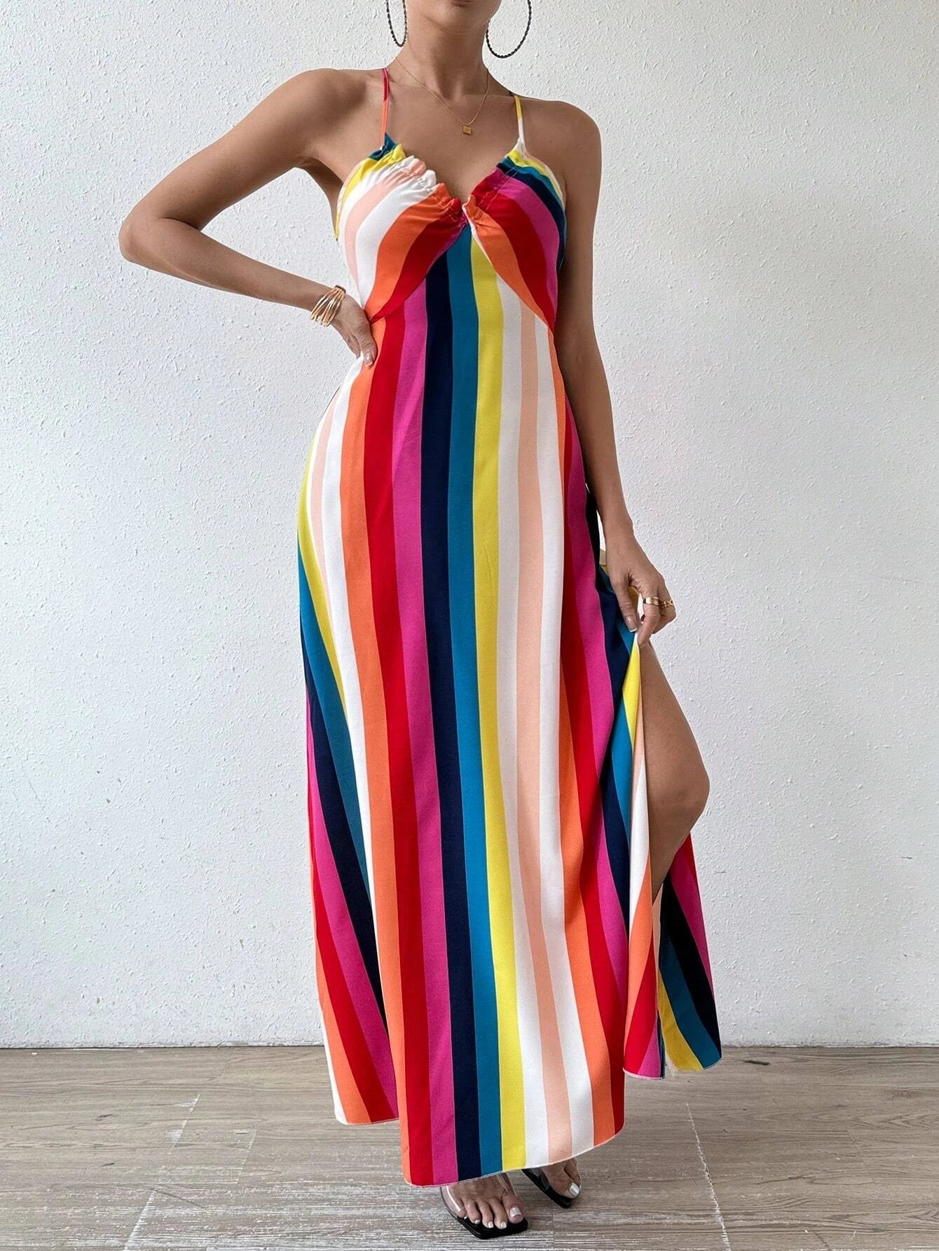 Sunspell Boho Flowy Maxi Dress