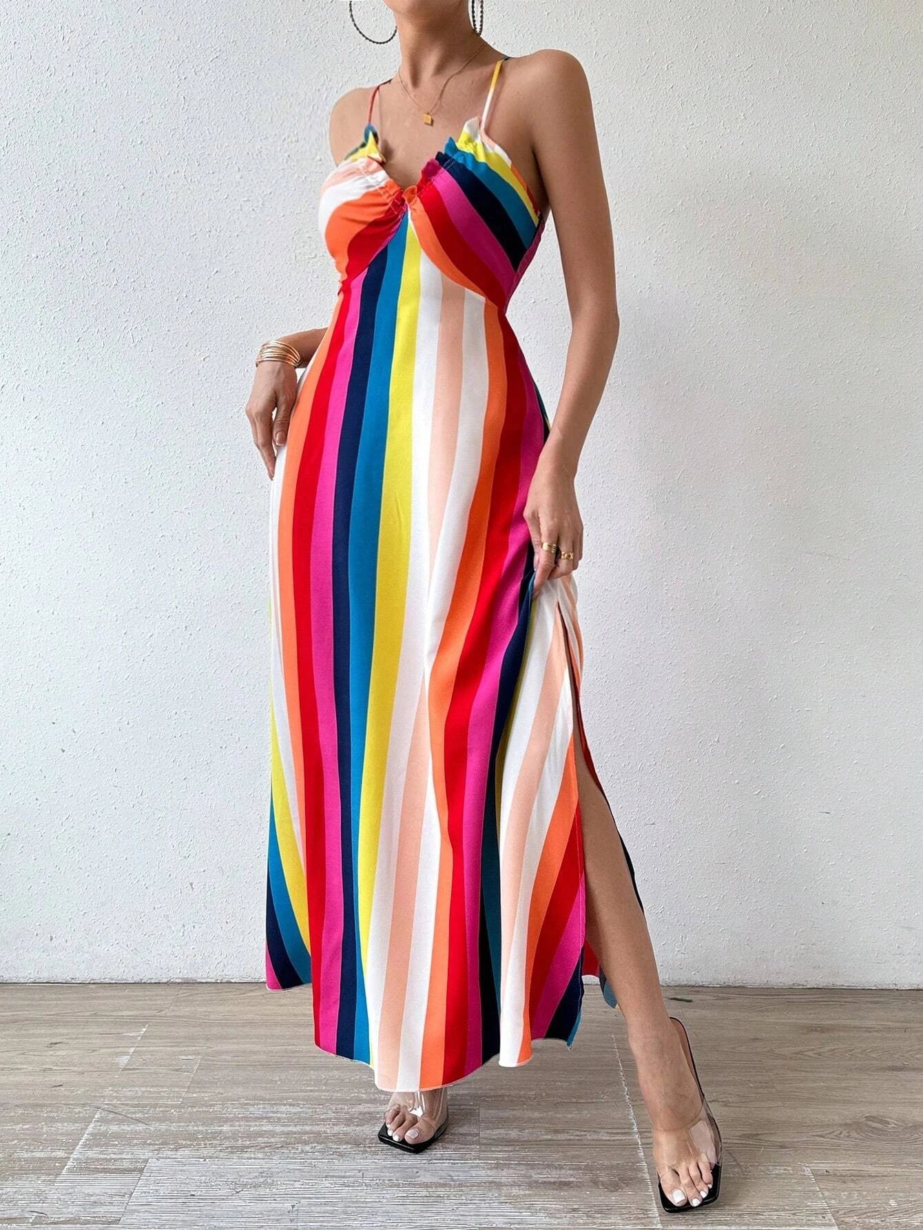 Sunspell Boho Flowy Maxi Dress