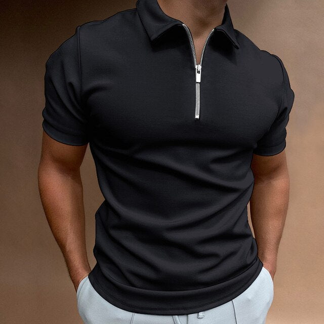 ZipFit – Het Casual Heren Poloshirt met Rits