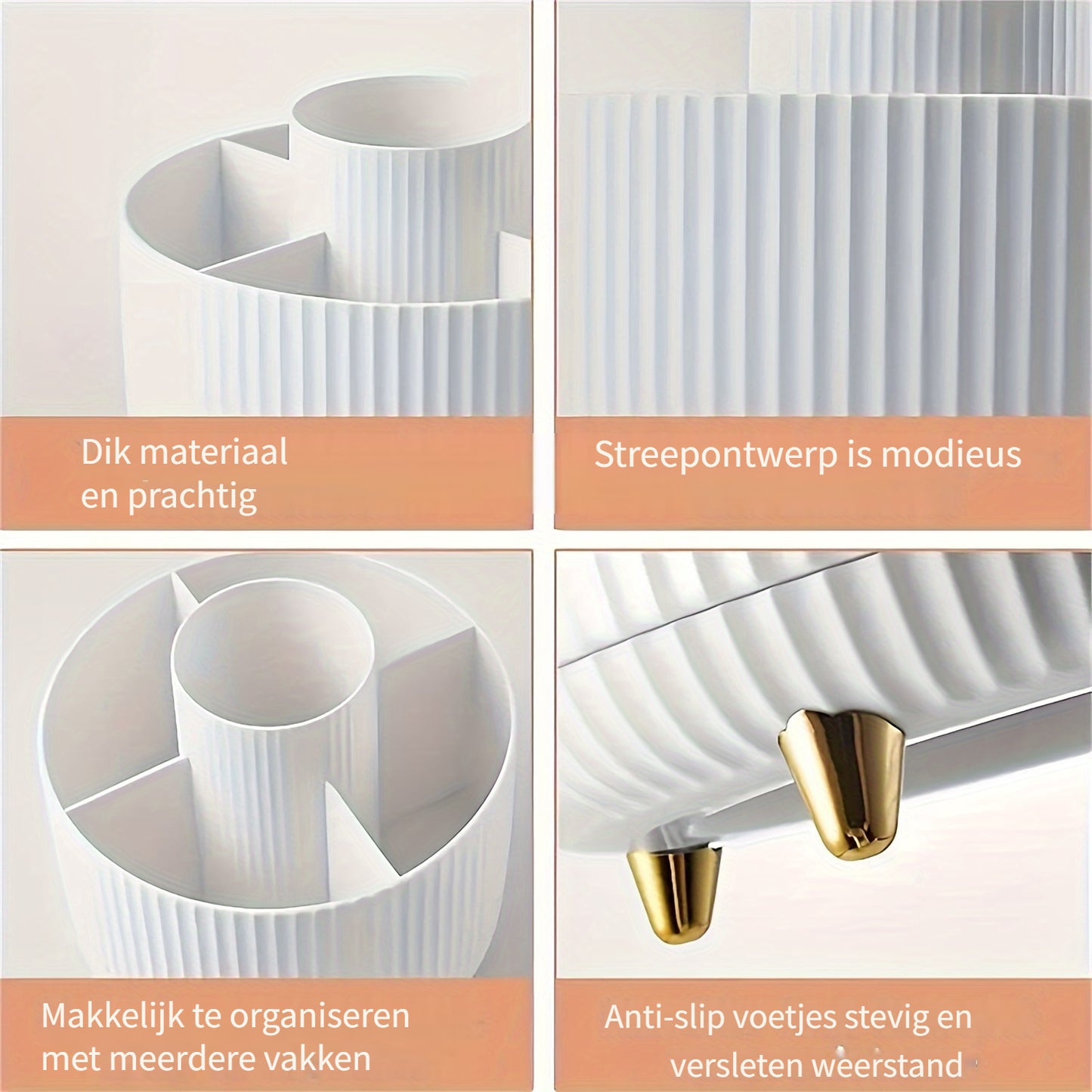 360° Draaibare Make-up Organizer