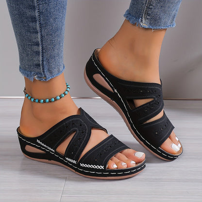 Orthopedische Sandalen met Open Neus - By La Bella Vie