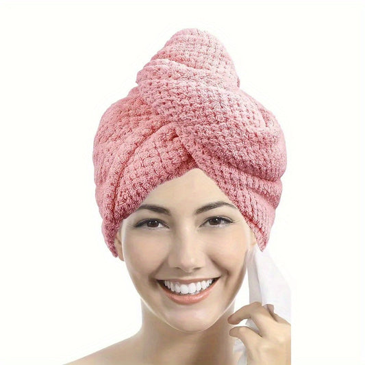 SoftGlow Hair Towel - By La bella Vie