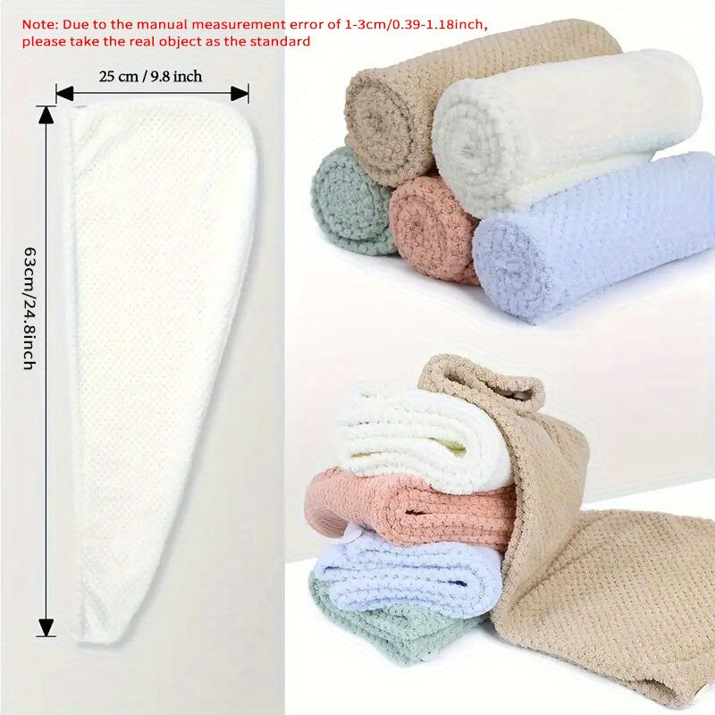 SoftGlow Hair Towel - By La bella Vie