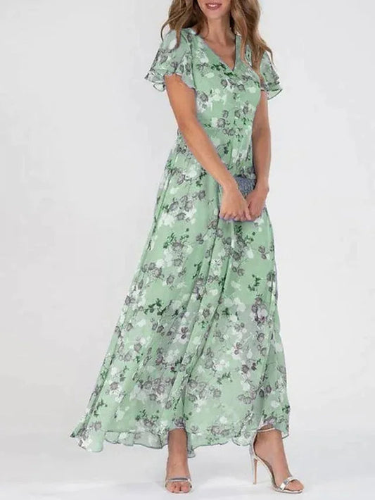Rose - stijlvolle jurk met ruches