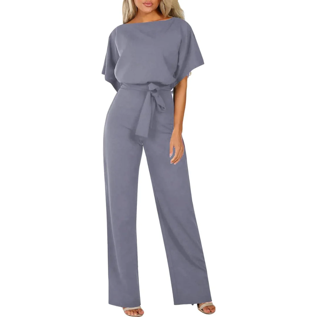 Elegante Wide Leg Jumpsuit - By La Bella Vie