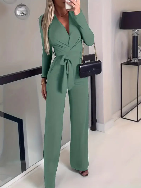 Elegante Getailleerde Jumpsuit - By La Bella Vie